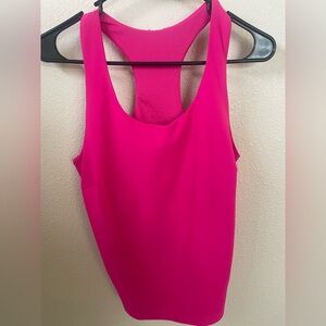 Vibrant Pink Women's Athletic Top No Pads